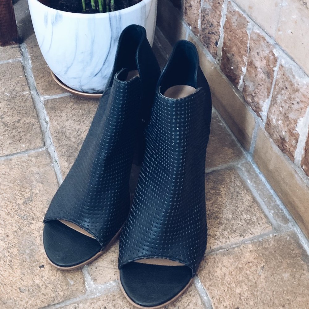 Open Toed Booties